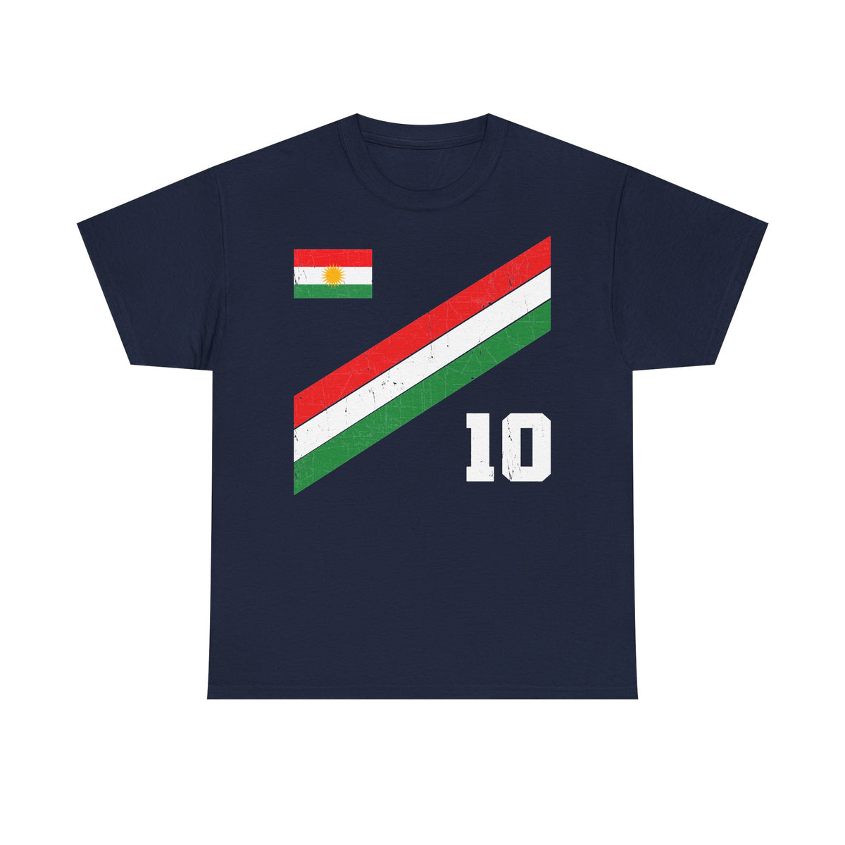 Kurdistán Azadi Escudo Bandera Patria Newroz Regalo - Camiseta unisex