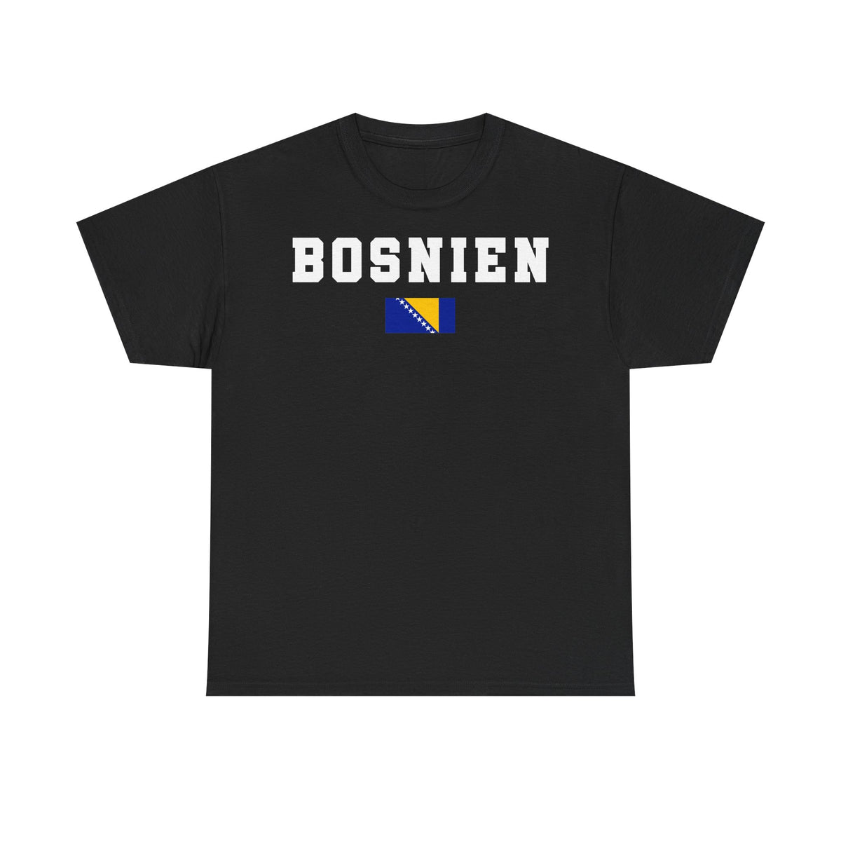 Bosnia Wappen Flagge Stolz Heimat Fußball fan Geschenkidee - Unisex T-Shirt