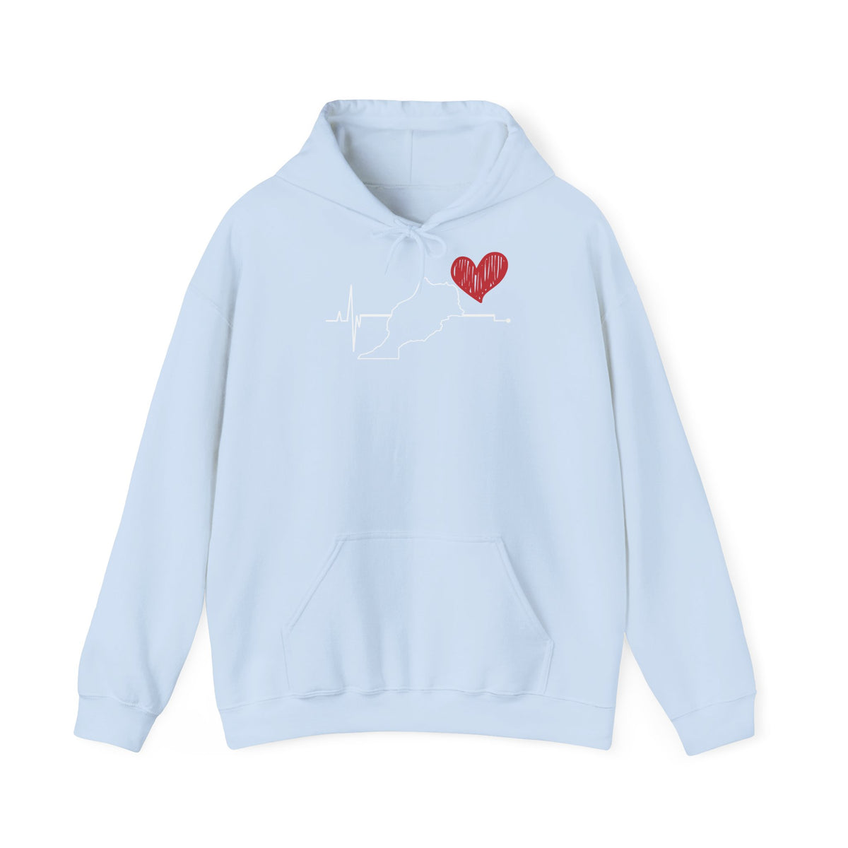 Stemma del Marocco Bandiera del Marocco Orgoglio Tifoso di calcio Sport Idea regalo - Felpa con cappuccio unisex