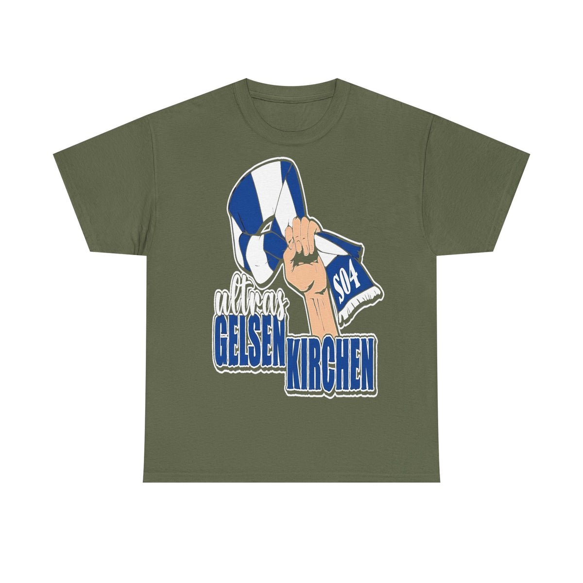 Ultras Gelsenkirchen S04 Aficionado del Schalke Fútbol Deporte Aficionado Idea de regalo - Camiseta unisex