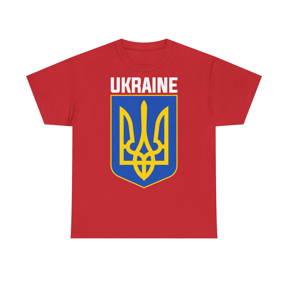 Bandiera e stemma dell'Ucraina Idea regalo Sport Tifoso Moda Vintage - T-shirt unisex