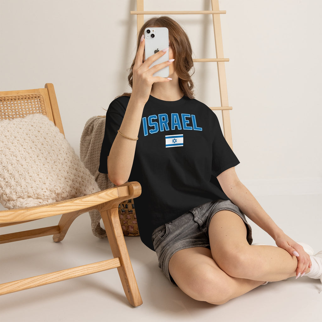 Israel Wappen Flagge Fan Geschenkidee Fashion - Unisex T-Shirt