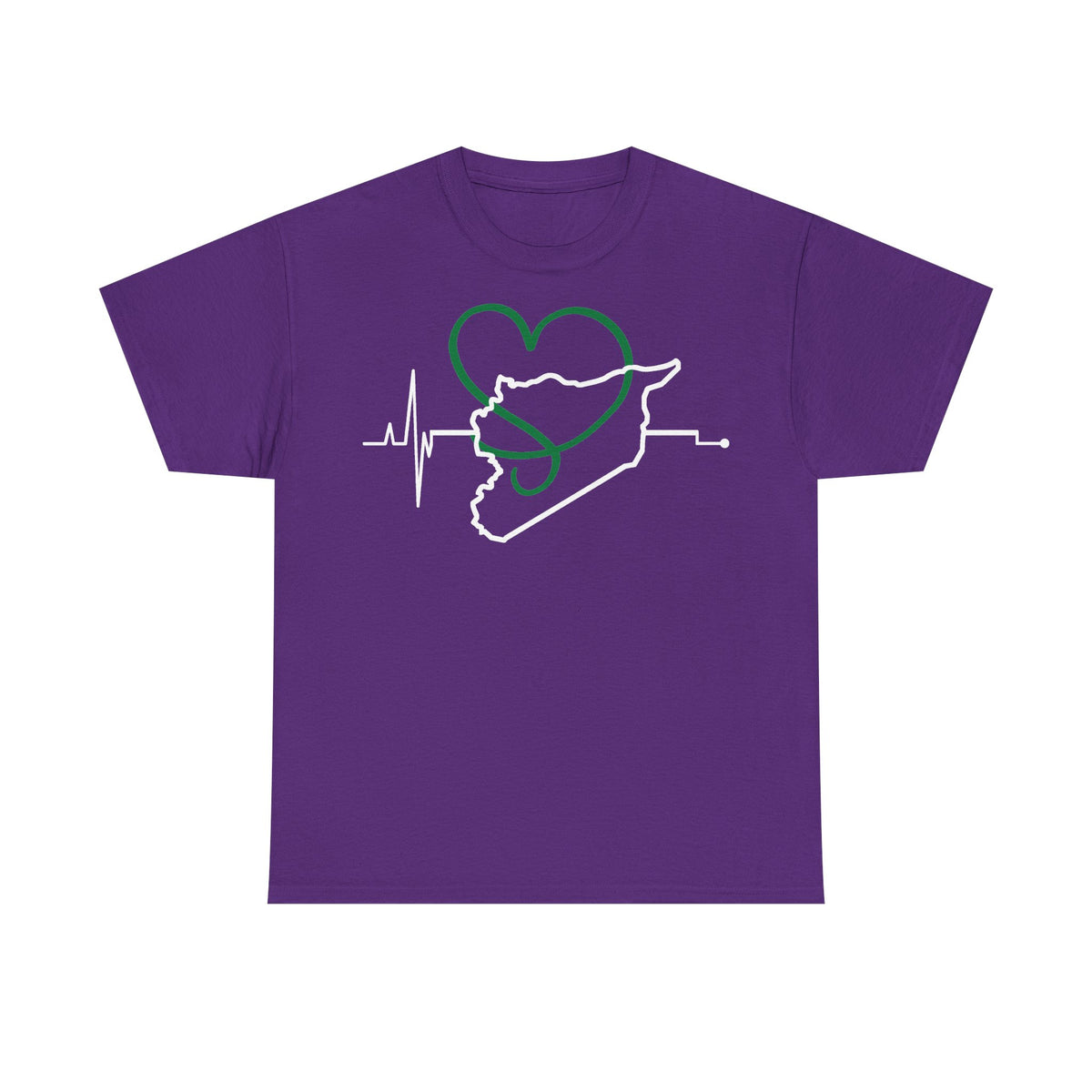 Syria Syrien Wappen Flagge Heimat Sport Fan Geschenkidee - Unisex T-Shirt