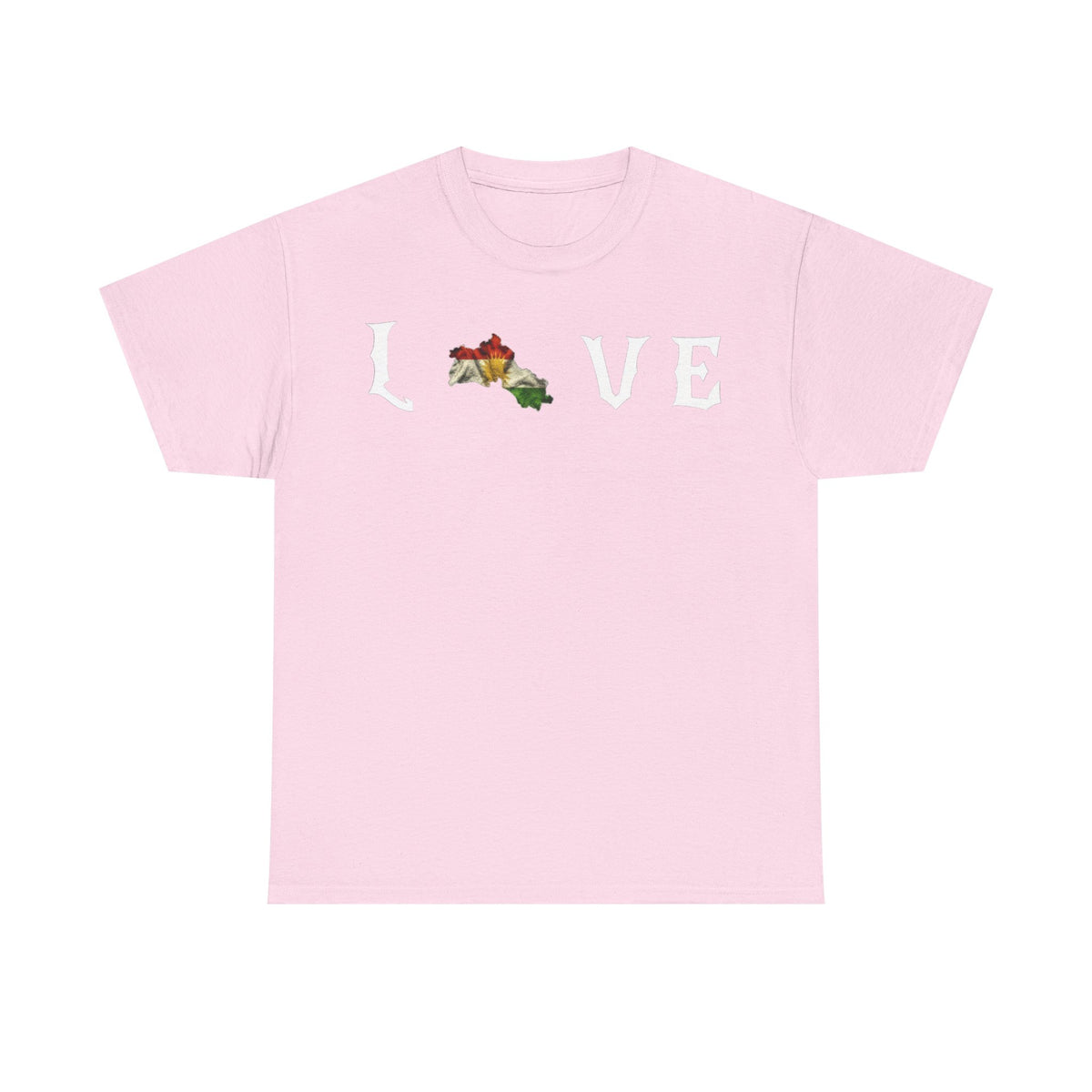 Kurdistan LOVE Flagge Azadi Newroz - Unisex T-shirt