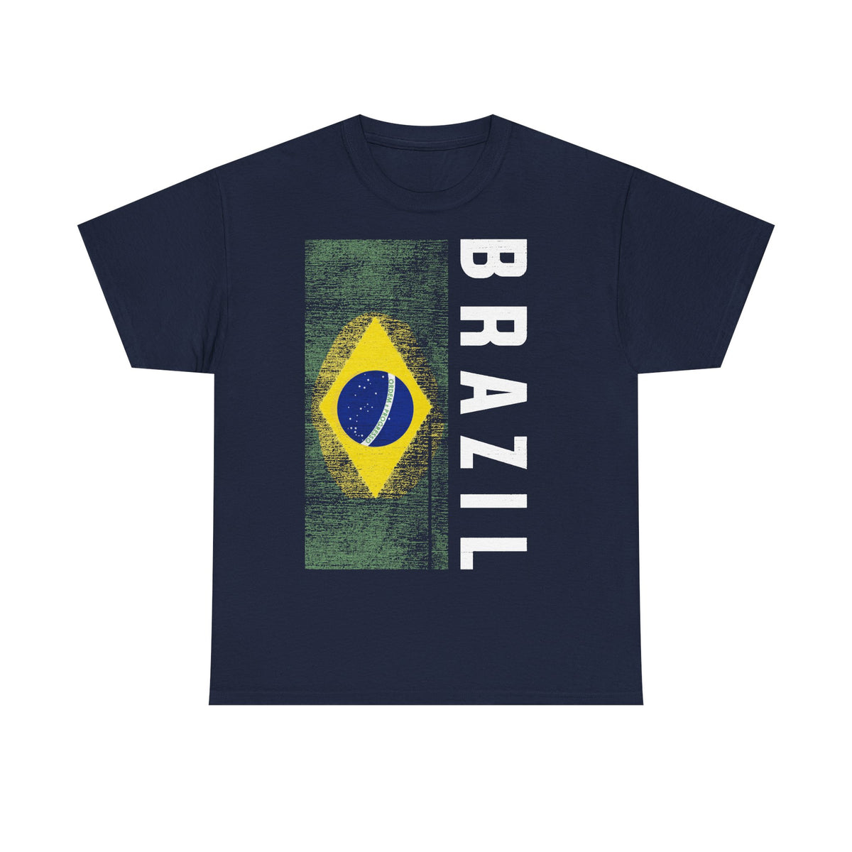 Brazil Brasilien Wappen Flagge Sport Fan Fußball Geschenkidee - Unisex T-Shirt