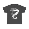 Bosnia Wappen Flagge Stolz Heimat Fußball fan Geschenkidee - Unisex T-Shirt