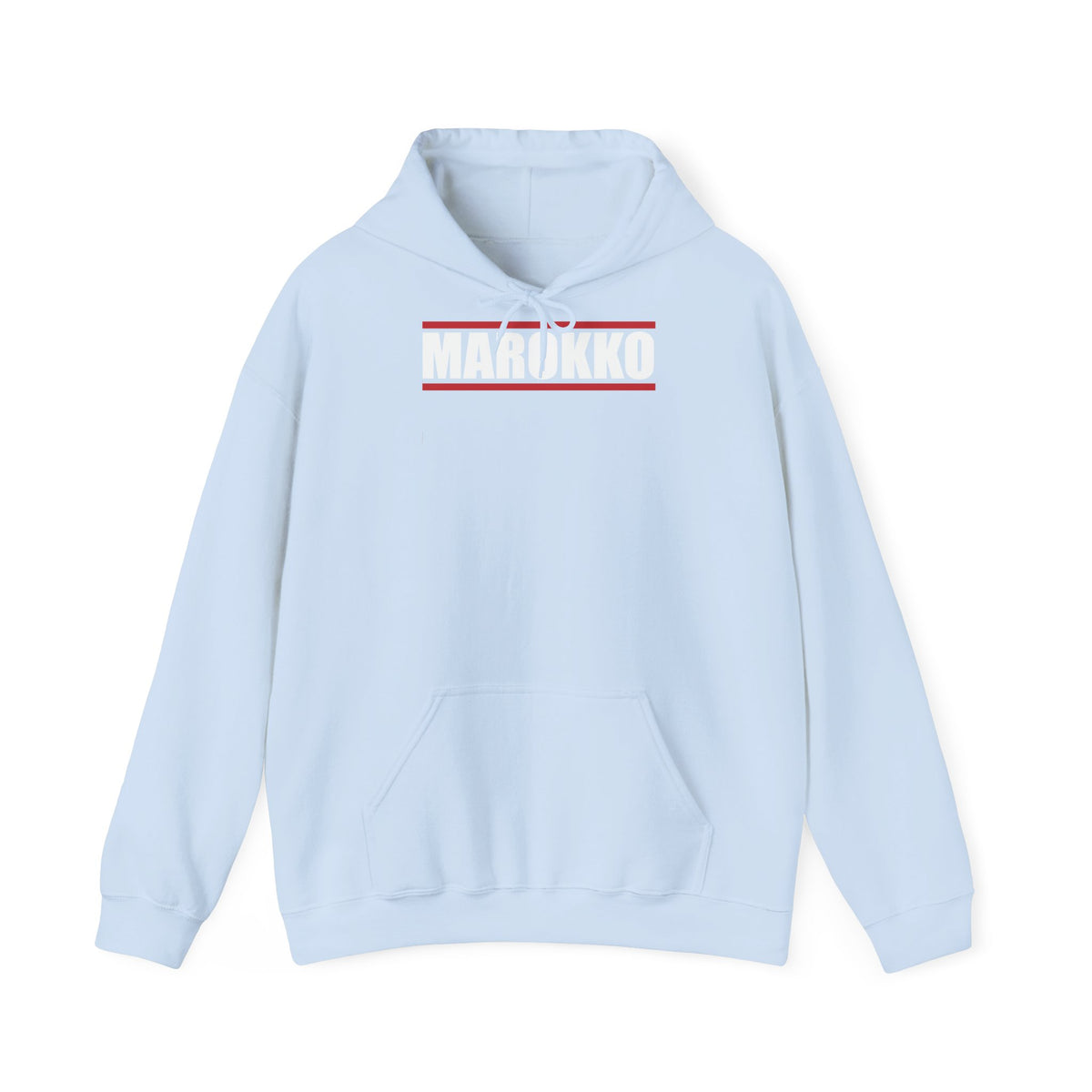 Stemma del Marocco Bandiera del Marocco Orgoglio Tifoso di calcio Sport Idea regalo - Felpa con cappuccio unisex