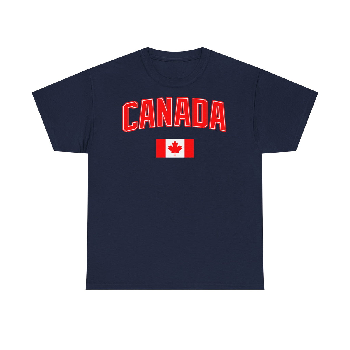 Canada Kanada Wappen Flagge Fan Sport Fußball Geschenkidee - Unisey T-Shirt