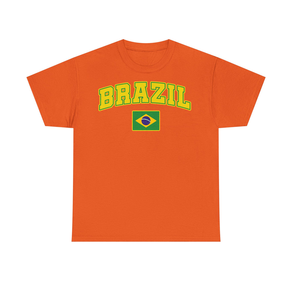 Brazil Brasilien Wappen Flagge Sport Fan Fußball Geschenkidee - Unisex T-Shirt