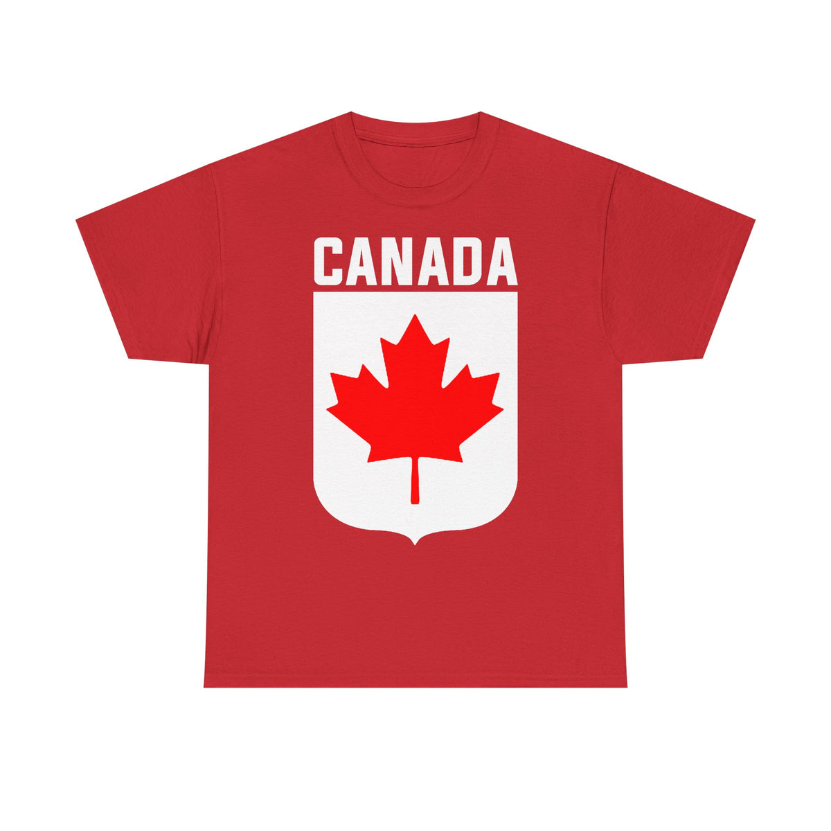Canada Kanada Wappen Flagge Fan Sport Fußball Geschenkidee - Unisey T-Shirt