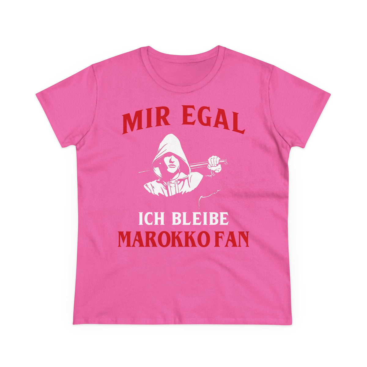 Escudo de Marruecos, bandera de Marruecos, orgullo, aficionada al fútbol y al deporte, idea de regalo - Camiseta para mujer