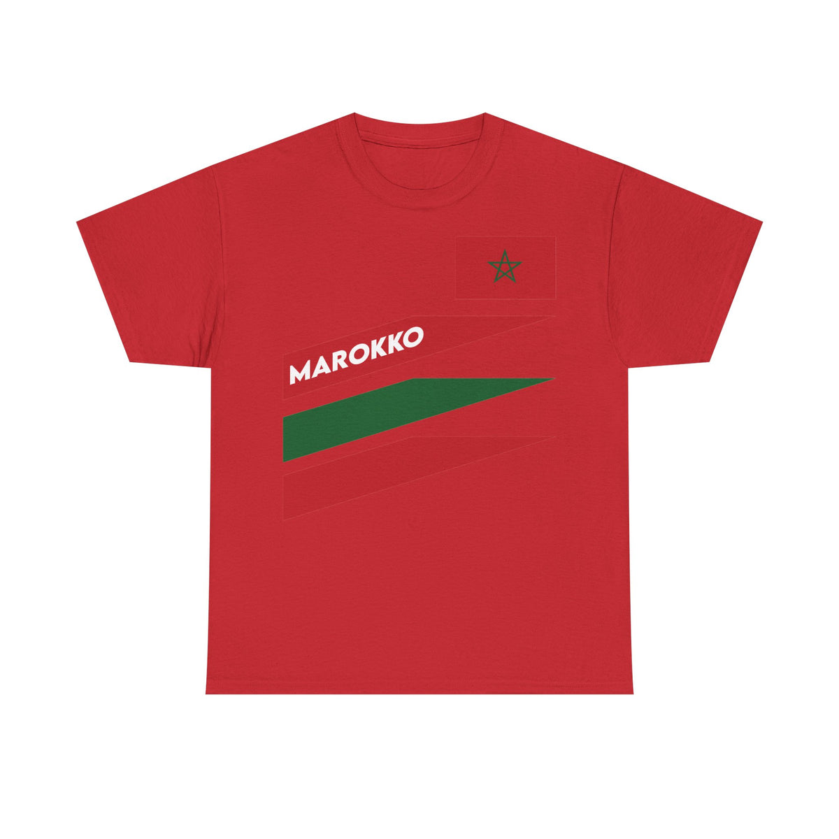 Marruecos Escudo Morocco Bandera Orgullo Fútbol Fan Deporte FIdea de regalo - Camiseta unisex