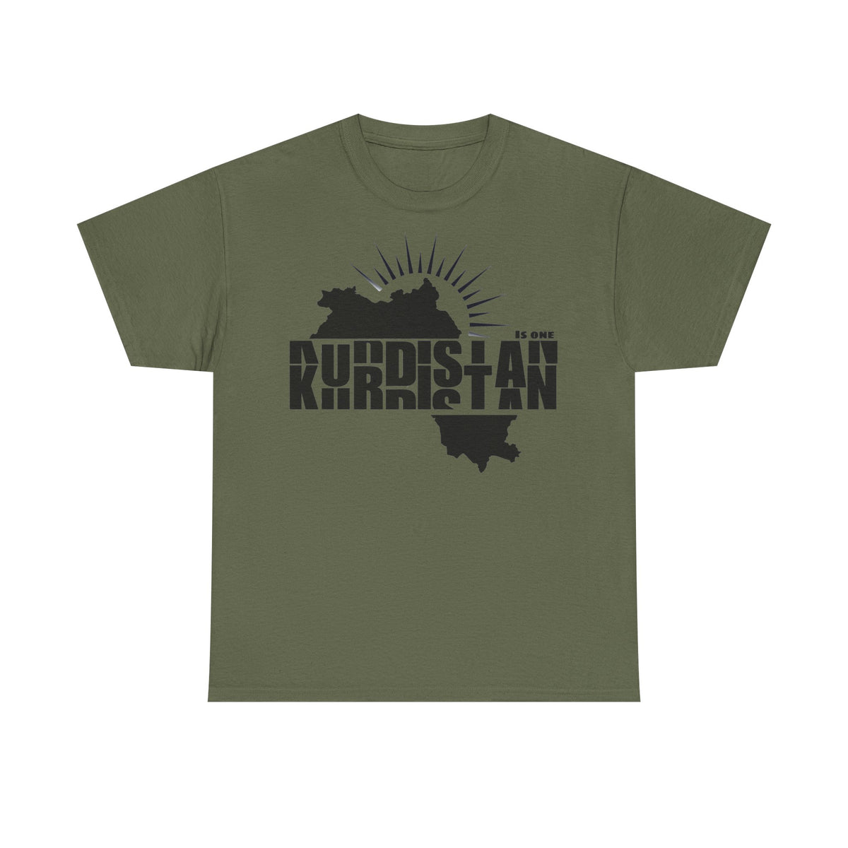 Kurdistan is ONE Street Urban Geschenkidee - Unisex T-Shirt