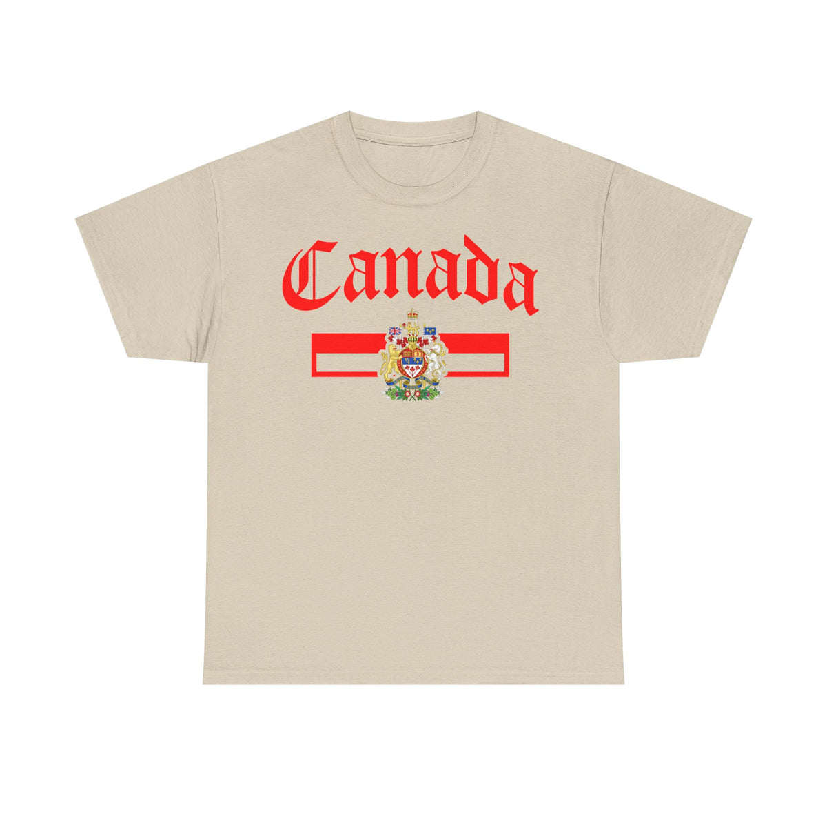 Canada Kanada Wappen Flagge Fan Sport Fußball Geschenkidee - Unisey T-Shirt