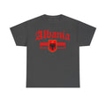 Albania Wappen Shqiptar Flagge Adler Fußball Fan Sport Unisex T Shirt
