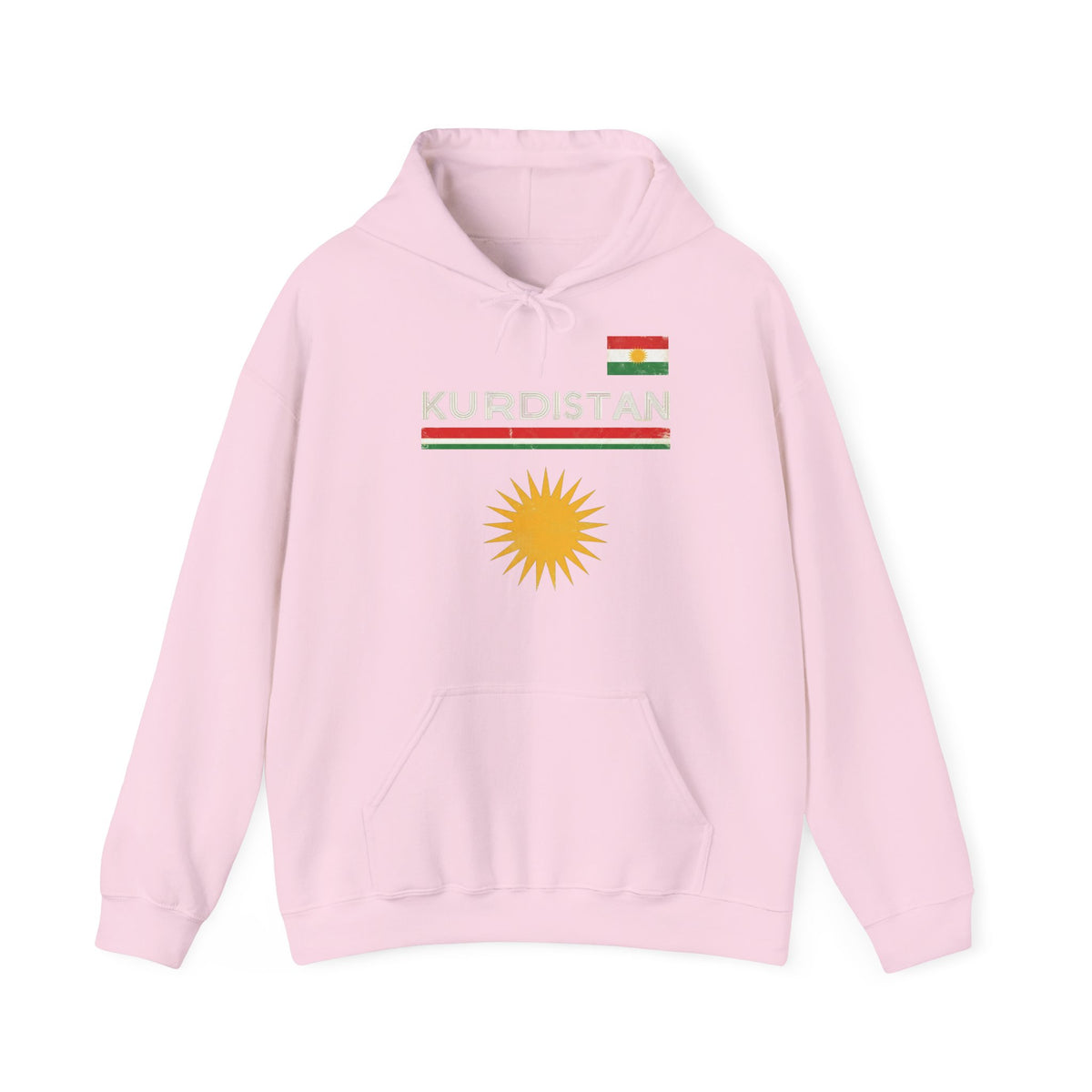 Kurdistan Street Urban Azadi Sonne Wappen - Unisex Hoodie