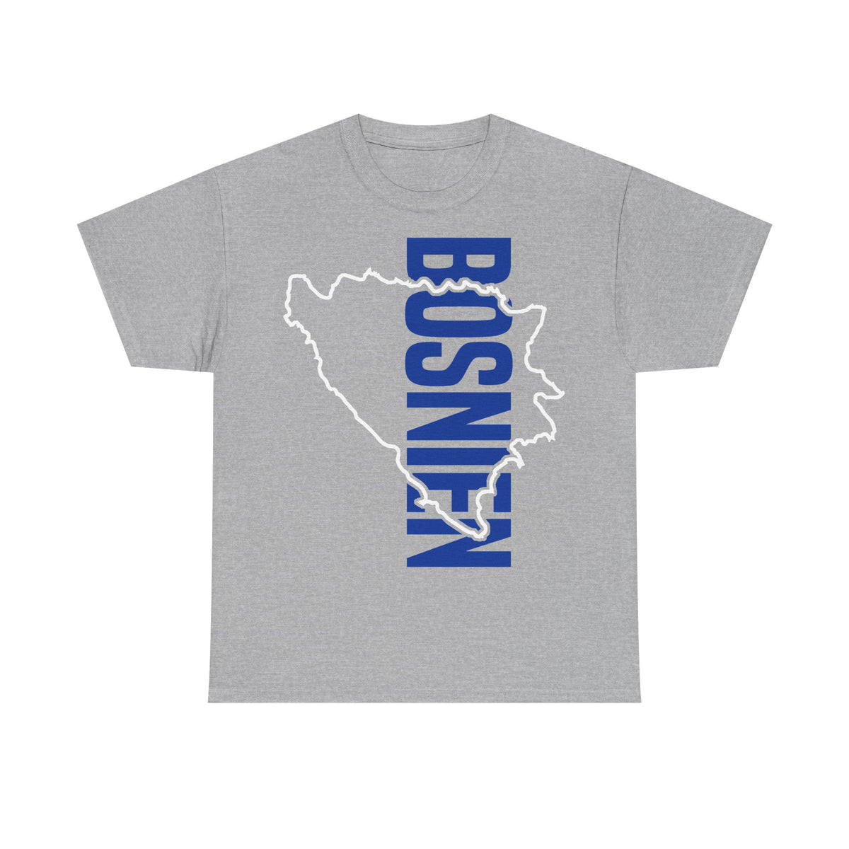 Bosnia Wappen Flagge Stolz Heimat Fußball fan Geschenkidee - Unisex T-Shirt