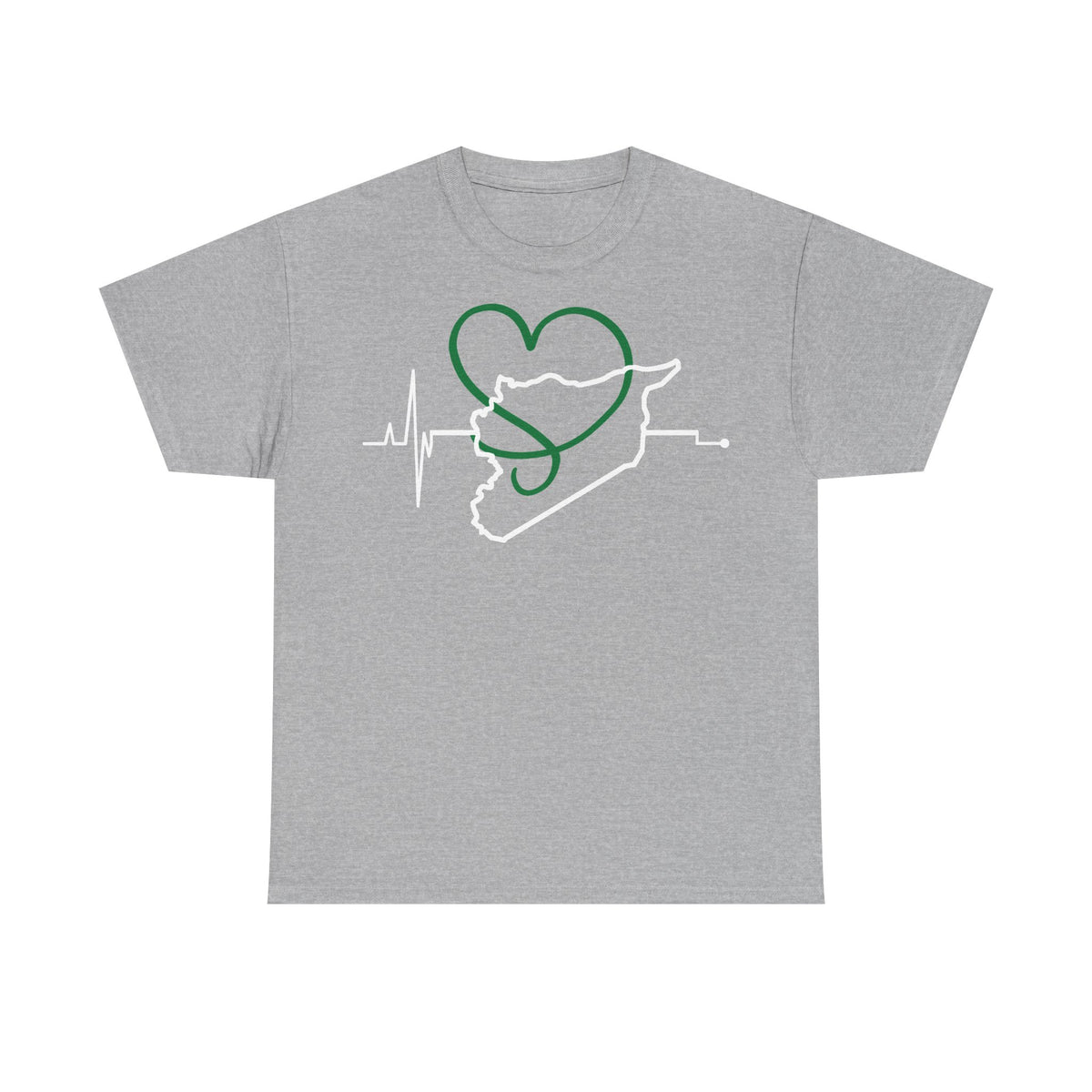 Syria Syrien Wappen Flagge Heimat Sport Fan Geschenkidee - Unisex T-Shirt