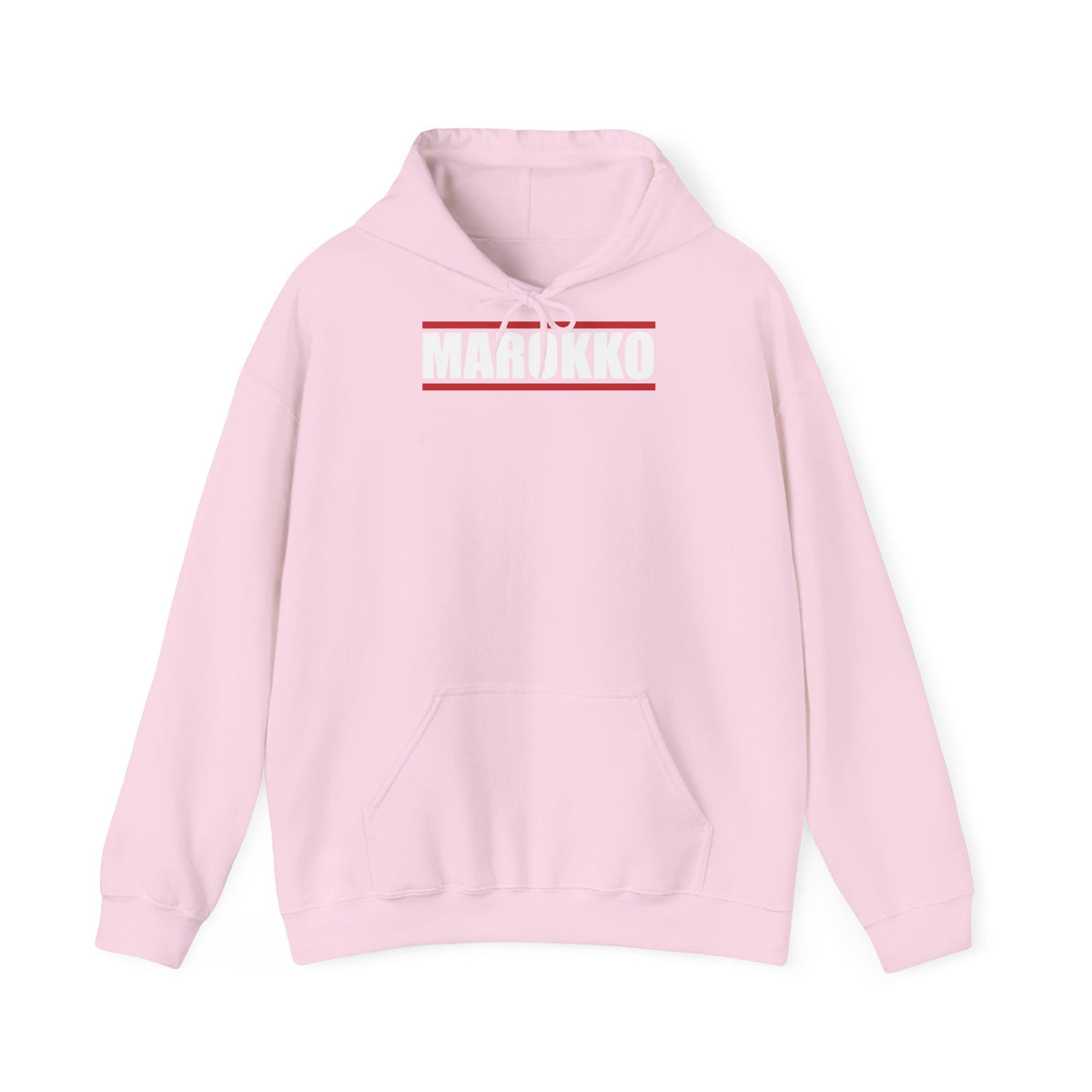 Stemma del Marocco Bandiera del Marocco Orgoglio Tifoso di calcio Sport Idea regalo - Felpa con cappuccio unisex