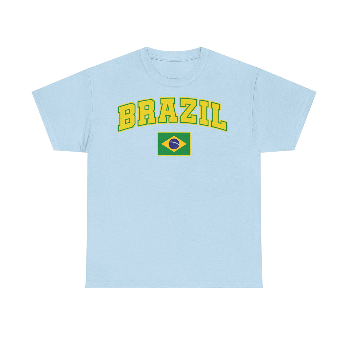 Brazil Brasilien Wappen Flagge Sport Fan Fußball Geschenkidee - Unisex T-Shirt