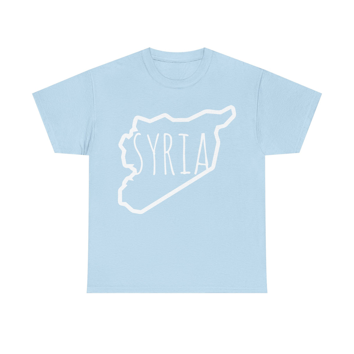Syria Syrien Wappen Flagge Heimat Sport Fan Geschenkidee - Unisex T-Shirt
