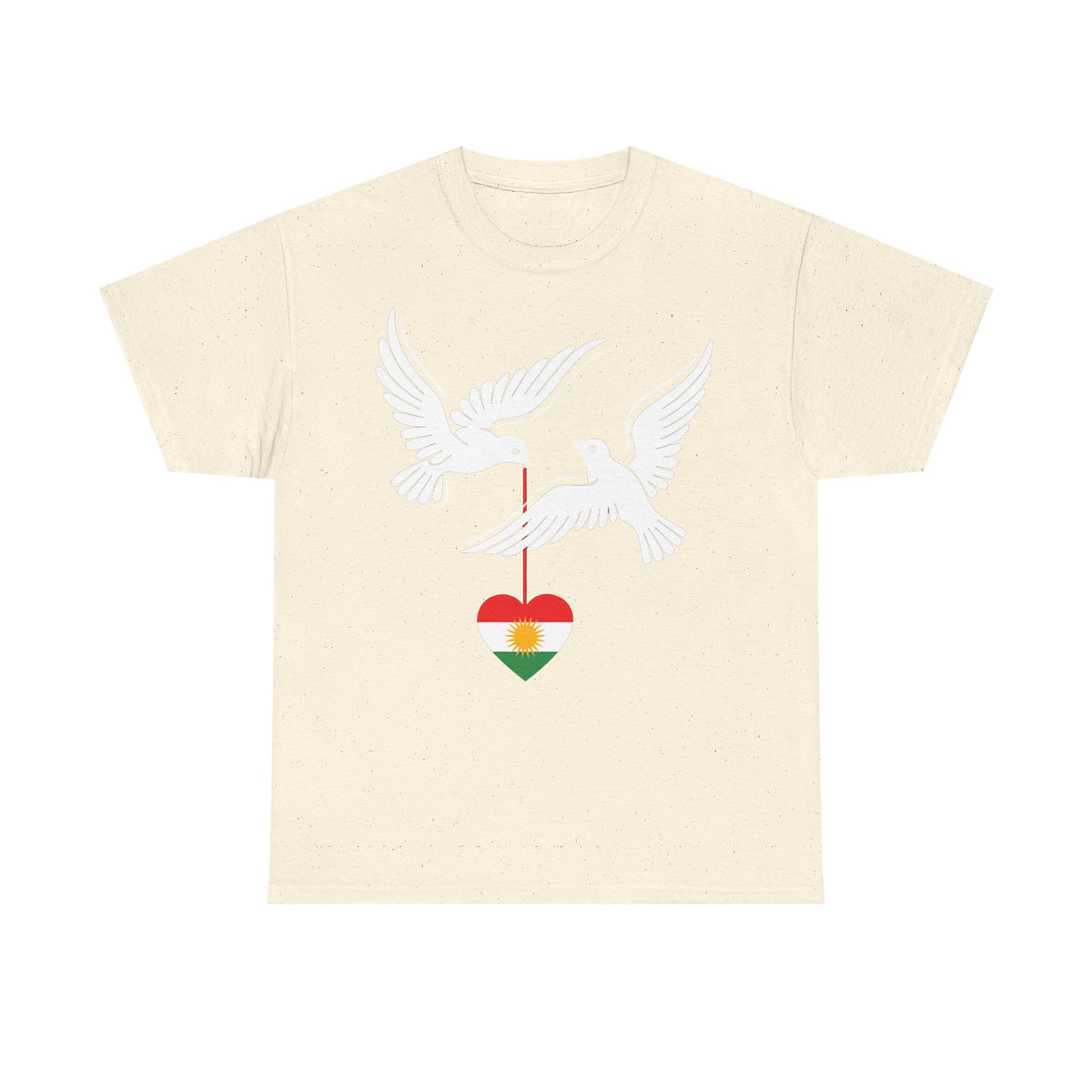 Kurdistán Azadi Escudo Bandera Patria Newroz Regalo - Camiseta unisex