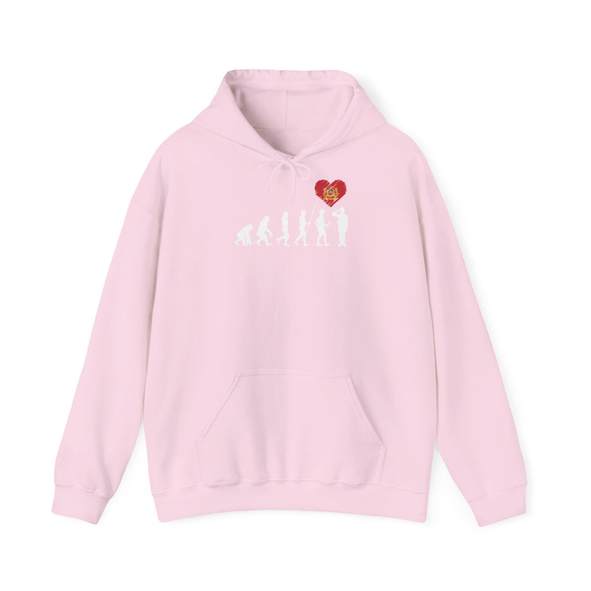 Stemma del Marocco Bandiera del Marocco Orgoglio Tifoso di calcio Sport Idea regalo - Felpa con cappuccio unisex