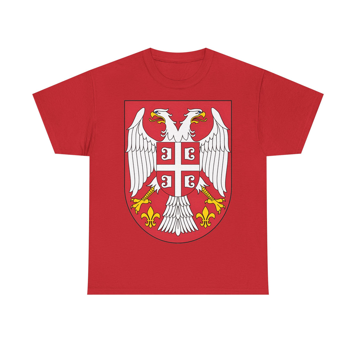 Serbia Wappen Adler Stolz Geschenkidee - Unisex T-Shirt