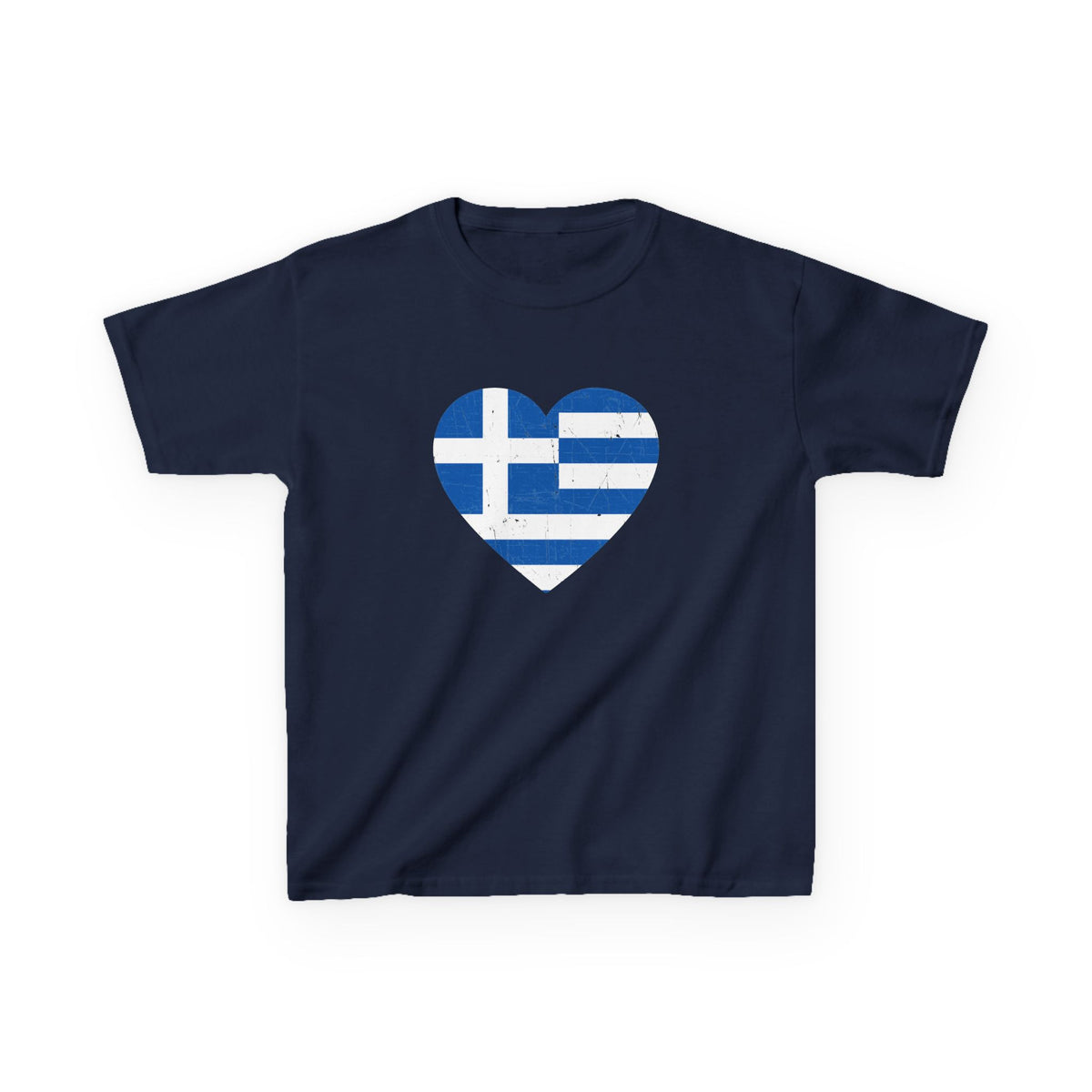 Greece Griechenland Flagge Wappen Heimat Fußball Sport Fan Geschenkidee - Für Kinder & Jugendliche Unisex T-Shirt