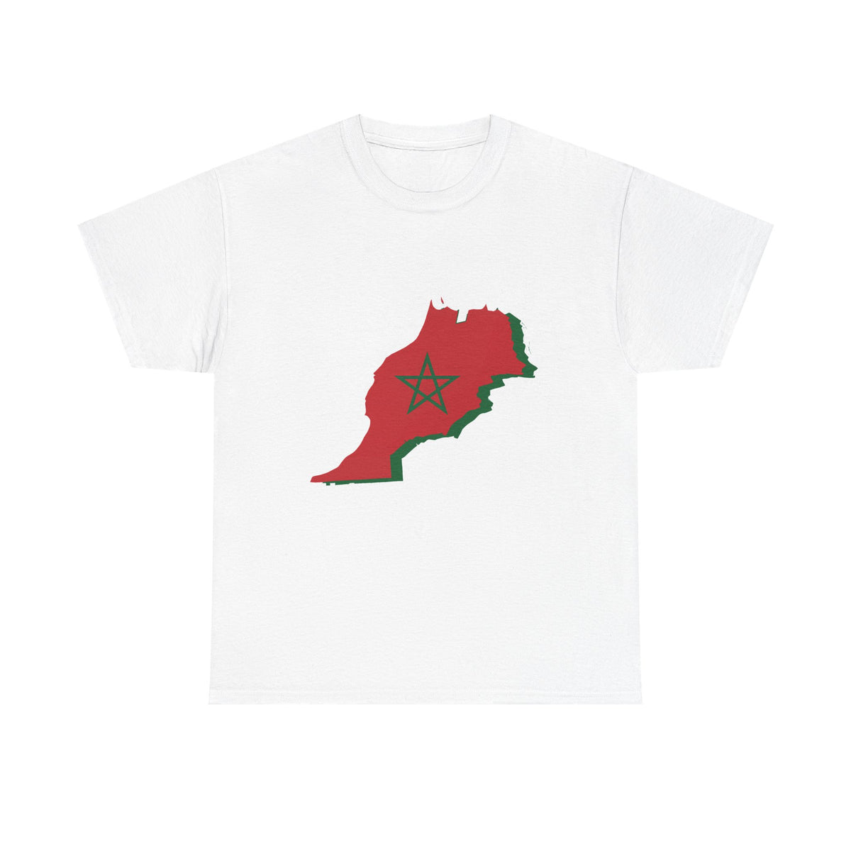 Marruecos Escudo Morocco Bandera Orgullo Fútbol Fan Deporte FIdea de regalo - Camiseta unisex