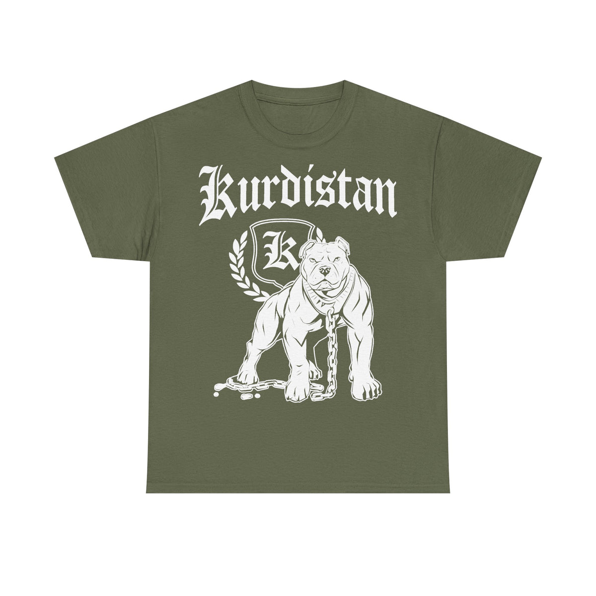 Kurdistán Azadi Escudo Bandera Patria Newroz Regalo - Camiseta unisex