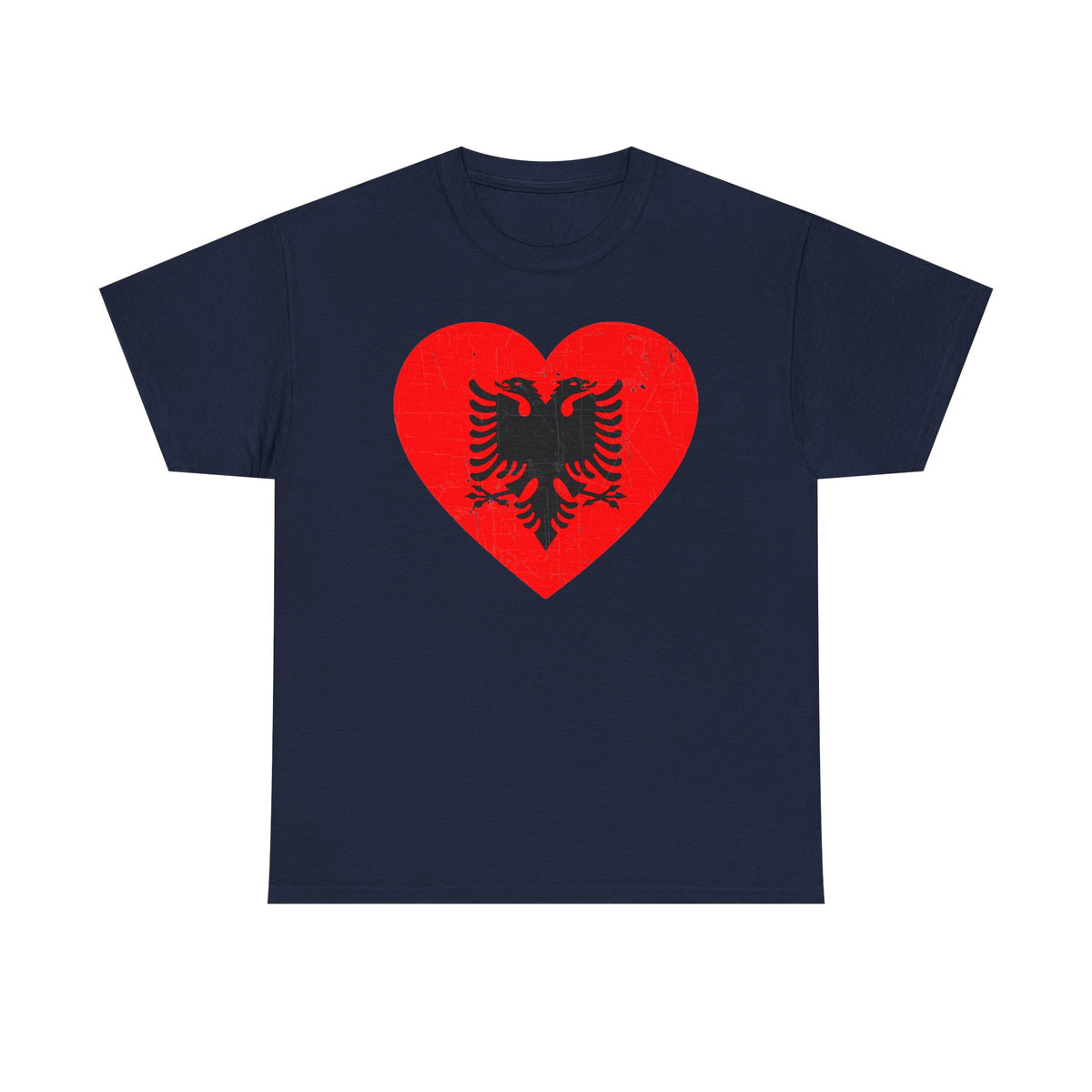 Albania Wappen Shqiptar Flagge Adler Fußball Fan Sport Unisex T Shirt