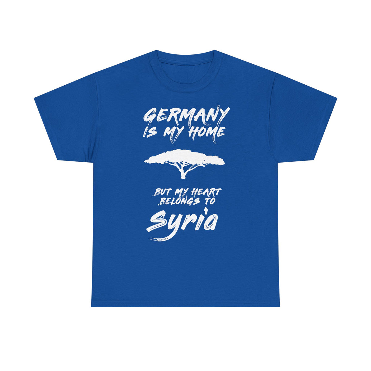 Syria Syrien Wappen Flagge Heimat Sport Fan Geschenkidee - Unisex T-Shirt