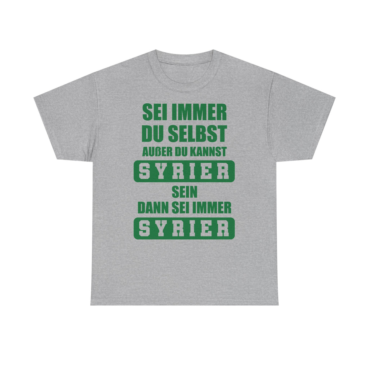 Syria Syrien Wappen Flagge Heimat Sport Fan Geschenkidee - Unisex T-Shirt