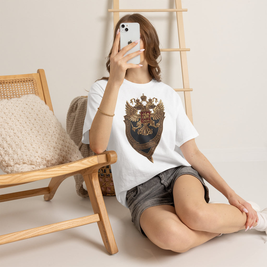 Russia Edel Wappen Doppeladler - Unisex T-Shirt