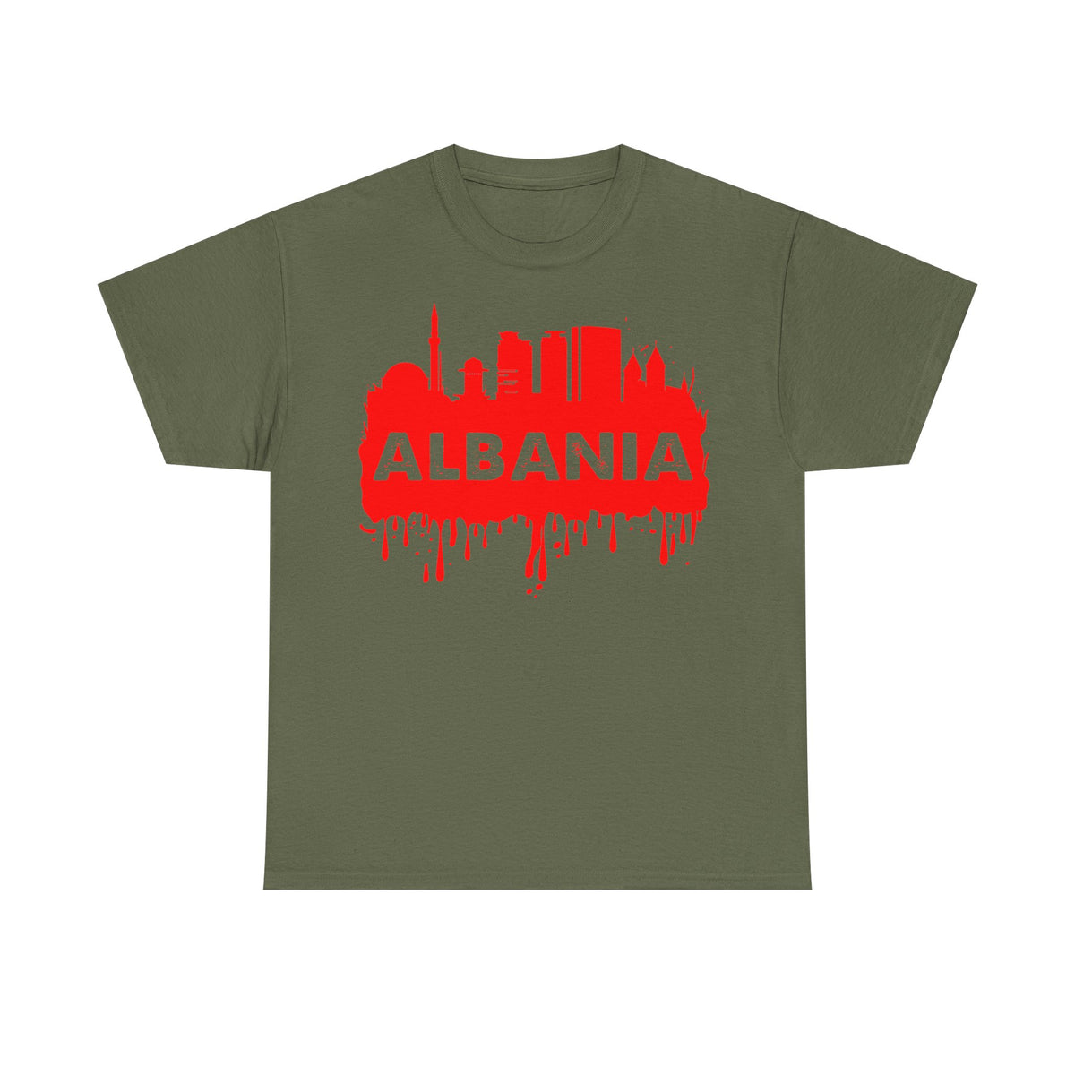 Albania Wappen Shqiptar Flagge Adler Fußball Fan Sport Unisex T Shirt
