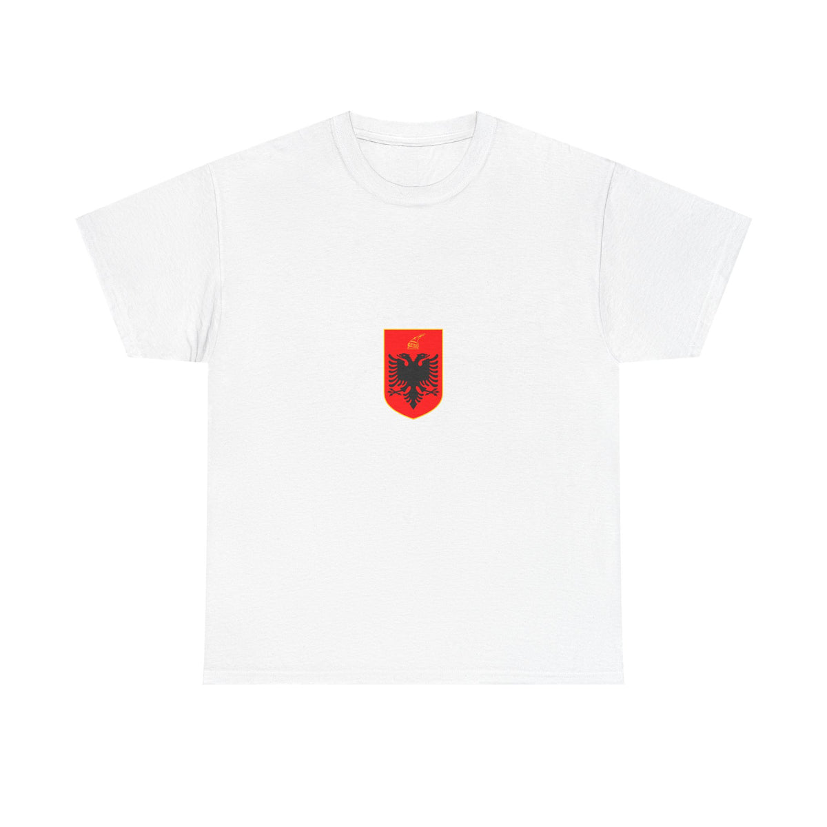 Camiseta unisex de Albania, escudo albanés, bandera, águila, fútbol, aficionado, deporte