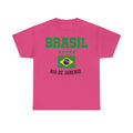 Brazil Brasilien Wappen Flagge Sport Fan Fußball Geschenkidee - Unisex T-Shirt