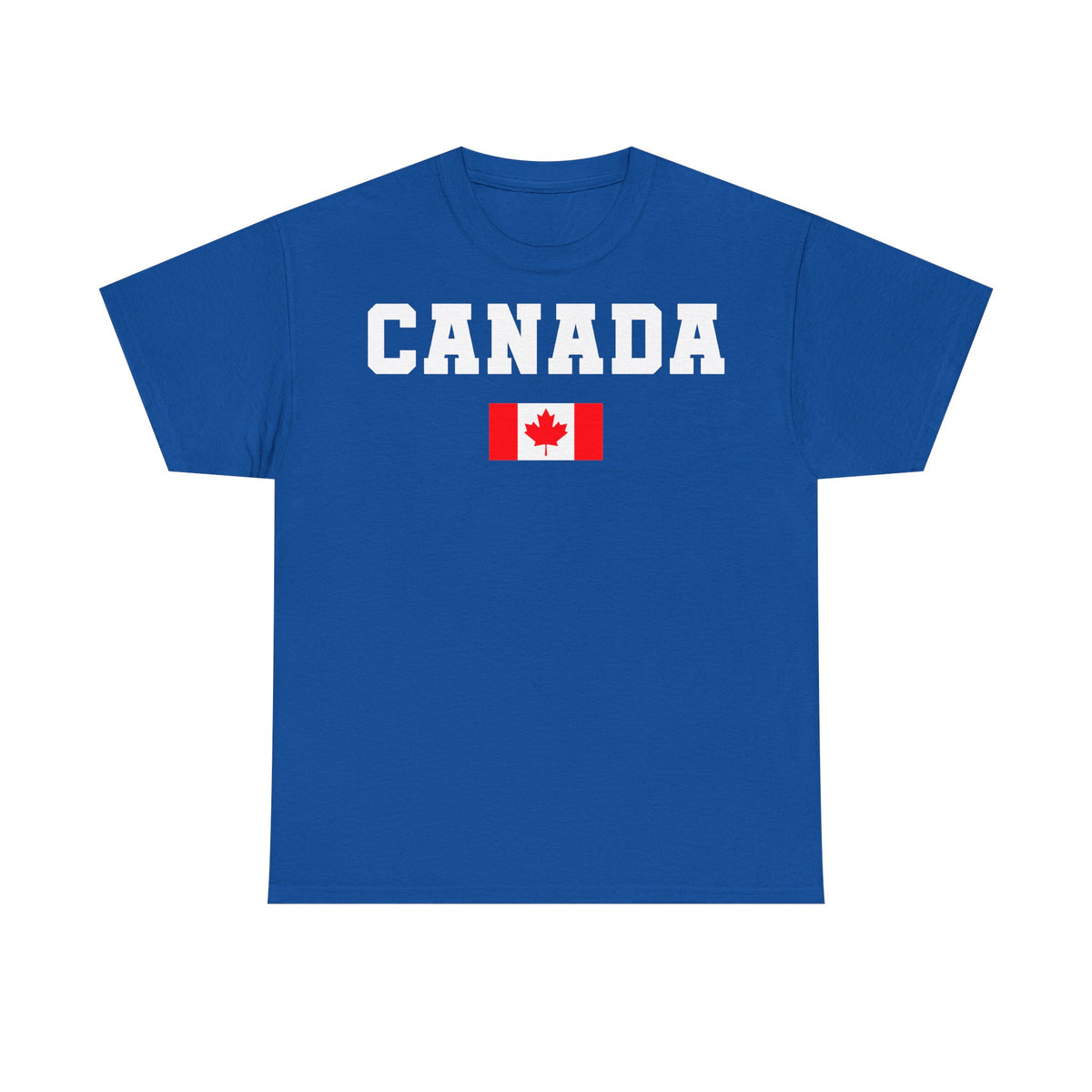 Canada Kanada Wappen Flagge Fan Sport Fußball Geschenkidee - Unisey T-Shirt