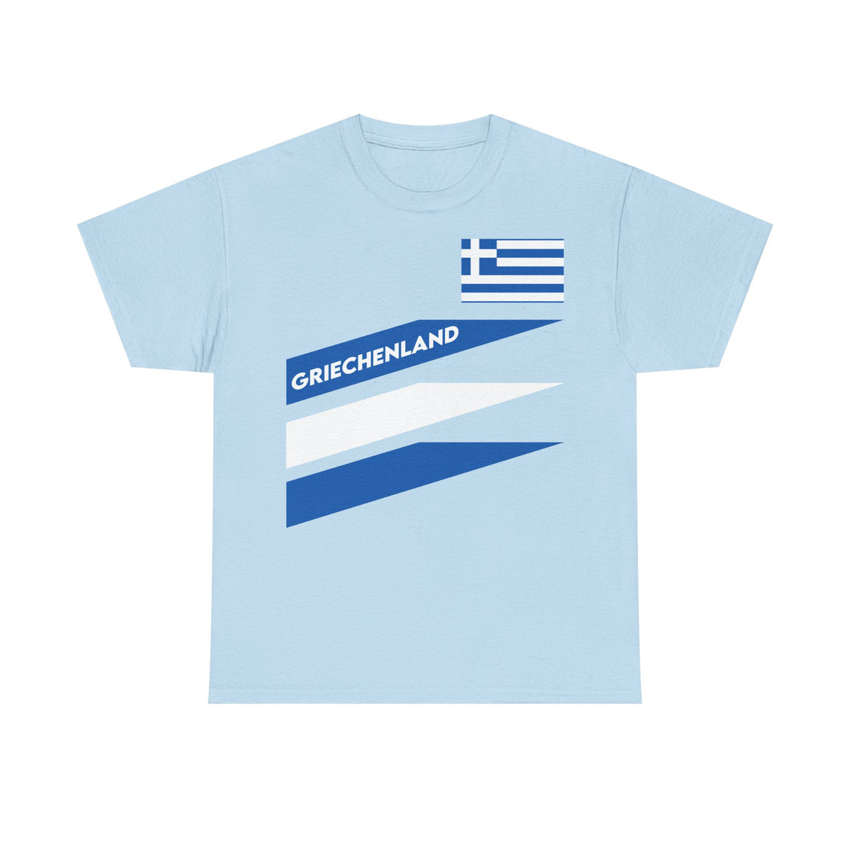 Grecia Grecia Bandera Escudo Patria Fútbol Deporte Aficionado Idea de regalo - Camiseta unisex