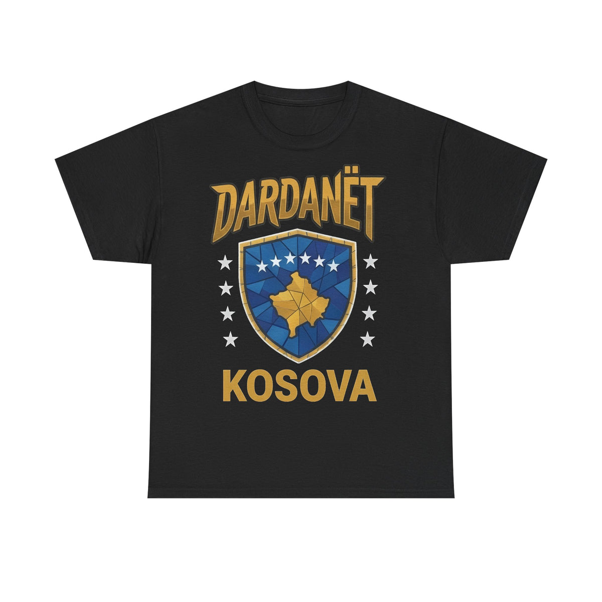 Dardanät Kosova Escudo Bandera Noble Escudo - Camiseta unisex