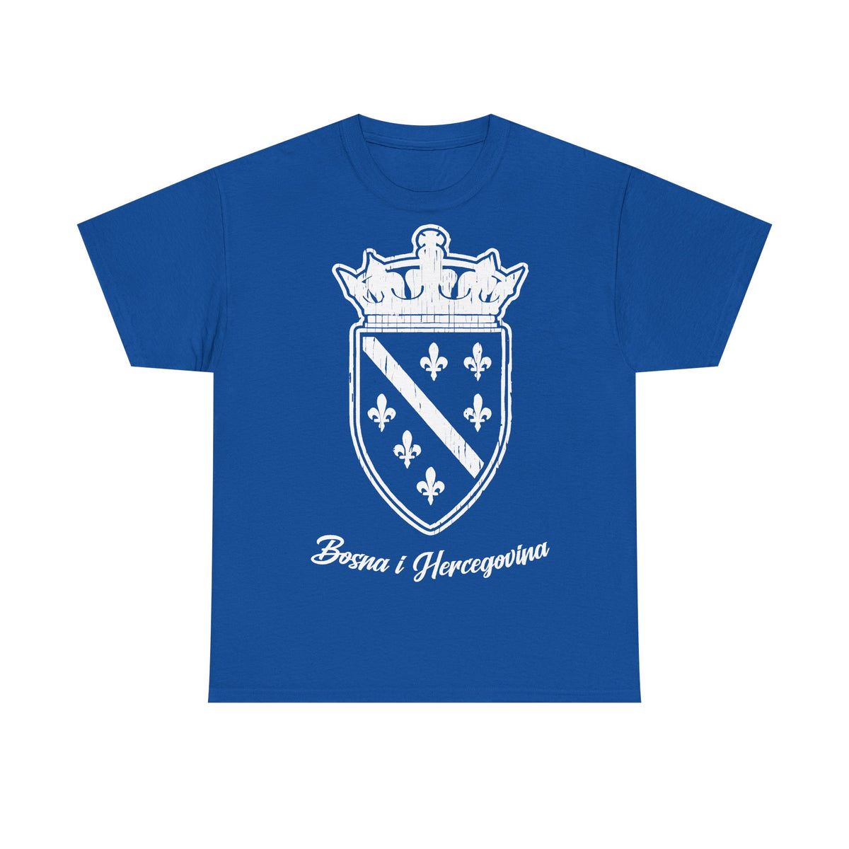 Bosnia y Herzegovina Escudo Bandera Orgullo Idea de regalo - Camiseta unisex