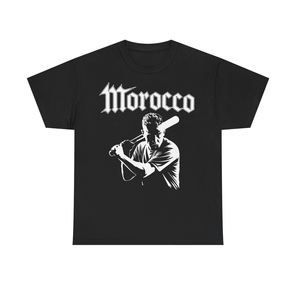 Escudo de hooligan de Marruecos Bandera de Marruecos Fútbol Aficionado Deporte Idea de regalo - Camiseta unisex