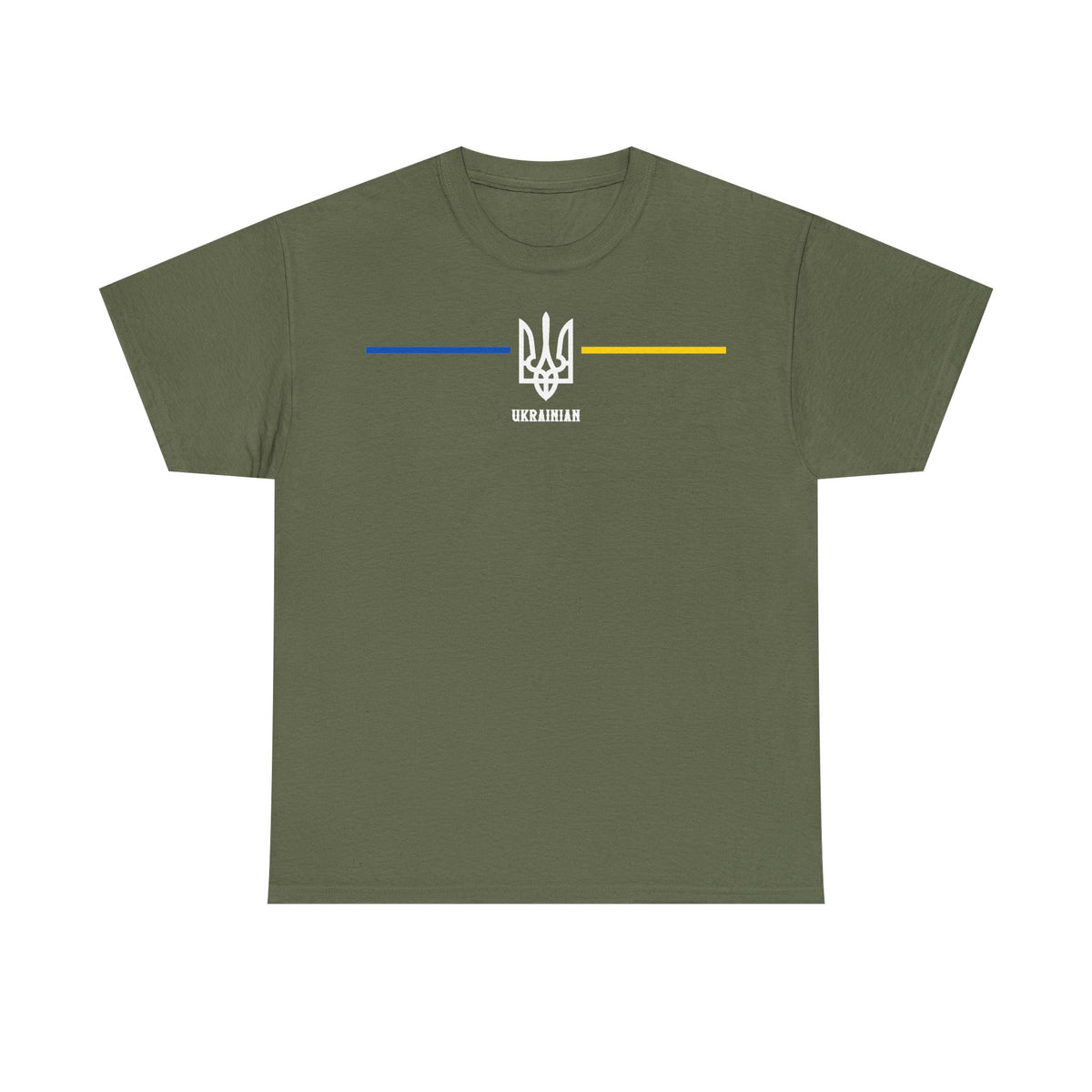 Bandiera e stemma dell'Ucraina Idea regalo Sport Tifoso Moda Vintage - T-shirt unisex