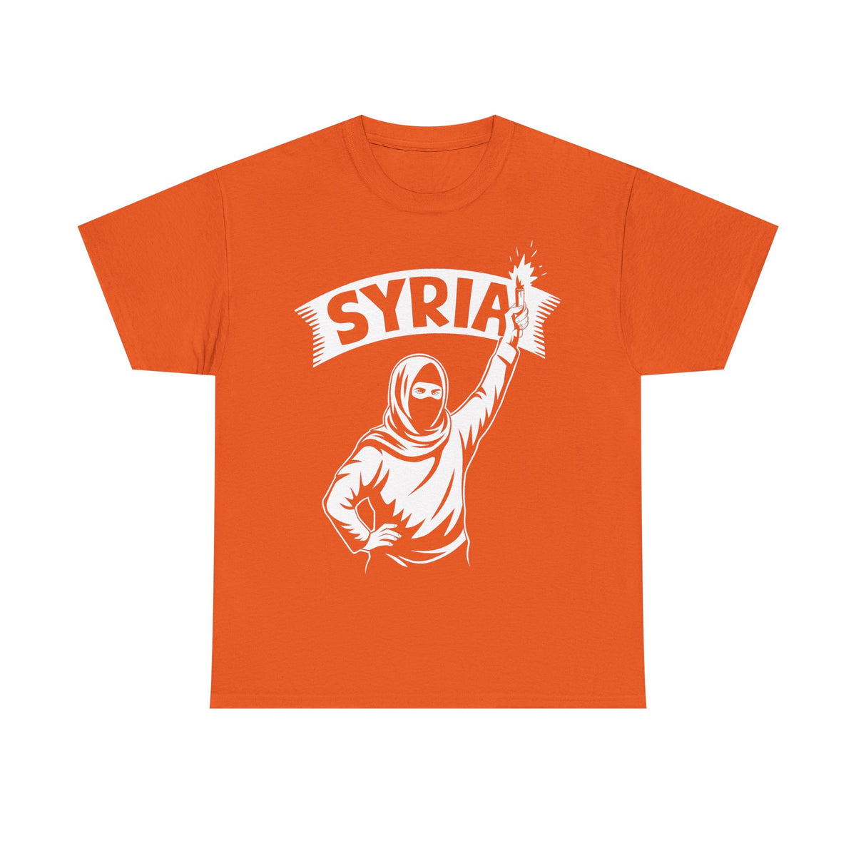 Syria Syrien Hooligan Wappen Flagge Heimat Sport Fußball Fan Geschenkidee - Unisex T-Shirt