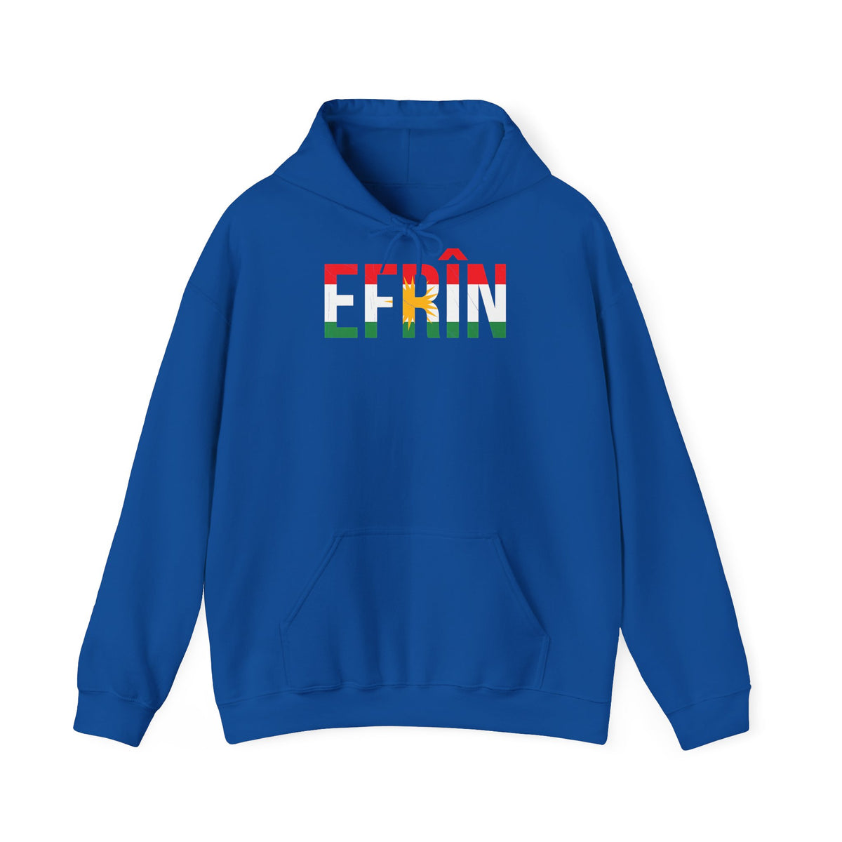 Kurdistan patria orgoglio stemma bandiera sport calcio regalo per tifosi - felpa con cappuccio unisex