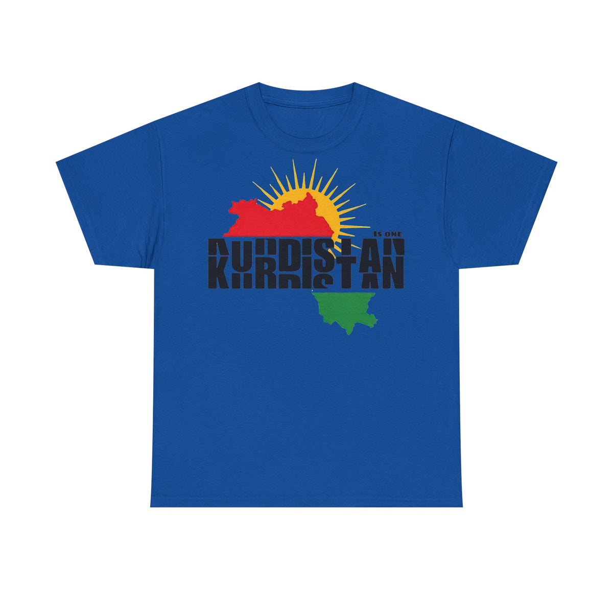 Kurdistan Sonne Flagge Azadi Newroz - Unisex T-shirt