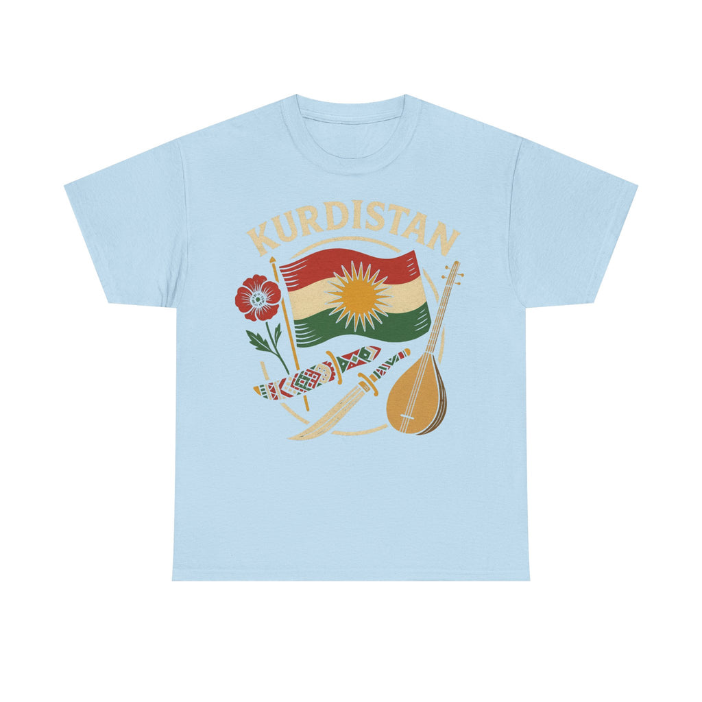 Kurdistan Heimat Flagge Azadi Newroz - Unisex T-shirt
