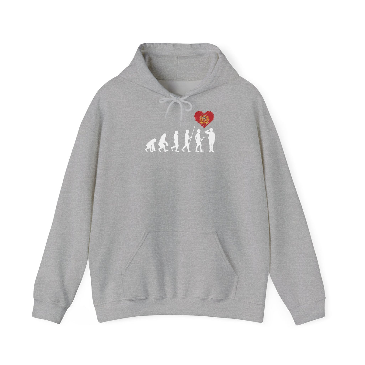 Stemma del Marocco Bandiera del Marocco Orgoglio Tifoso di calcio Sport Idea regalo - Felpa con cappuccio unisex