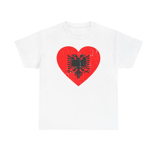 Camiseta unisex de Albania, escudo albanés, bandera, águila, fútbol, aficionado, deporte